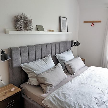 Ferienwohnung Deichblick Tonning Bagian luar foto