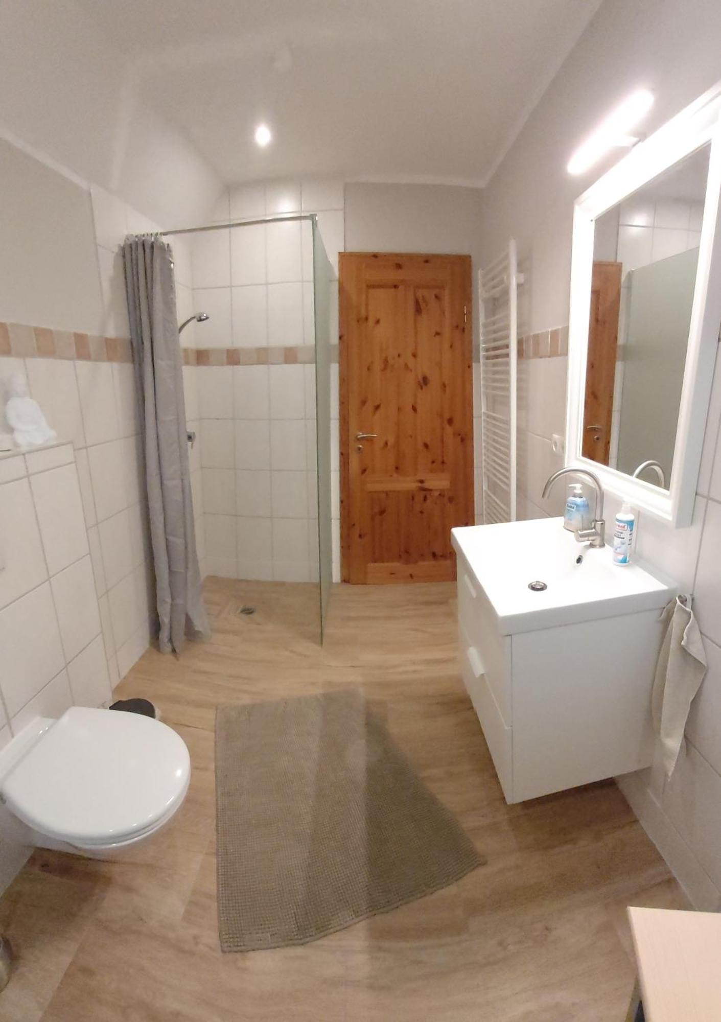 Ferienwohnung Deichblick Tonning Bagian luar foto